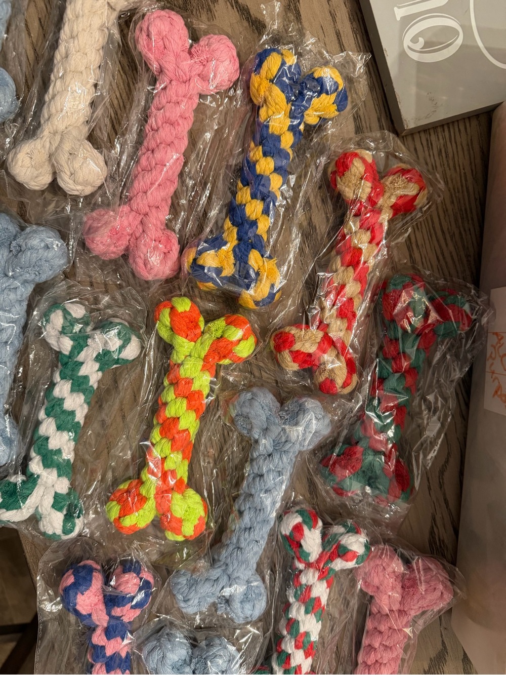 Woven Dog Bone Toy